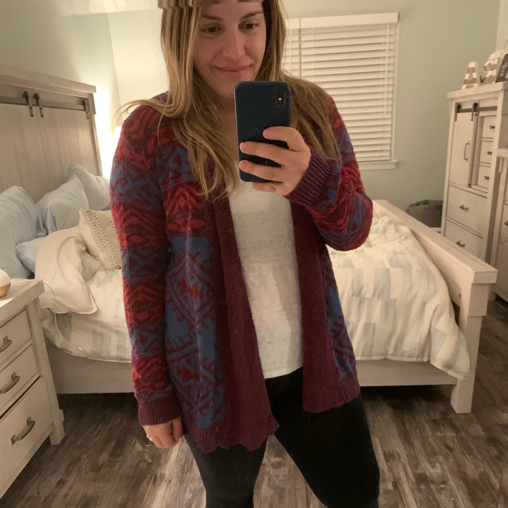 Charming Charlie cardigan, Sz M